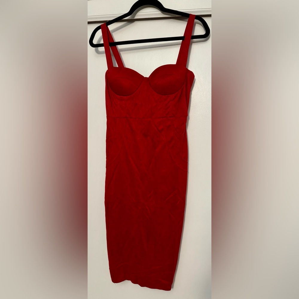 CBR Red Bodycon Dress